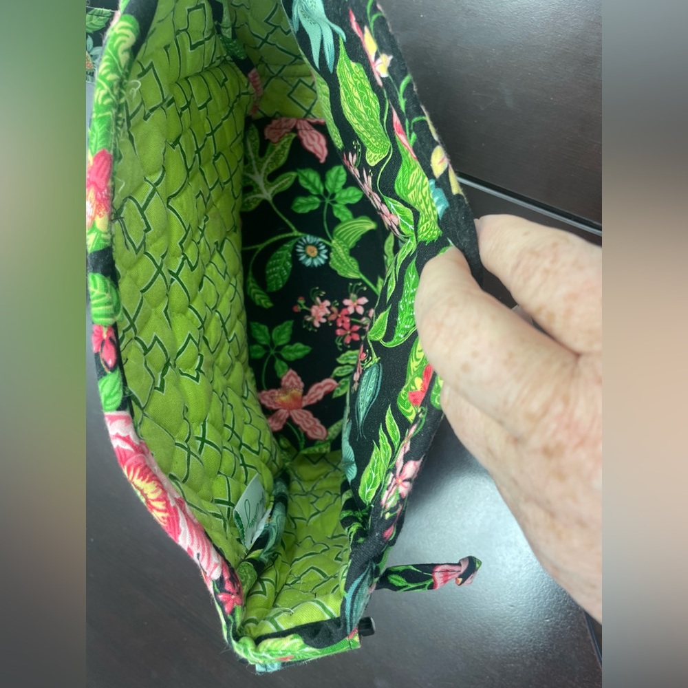 Vera Bradley Botanica Purse & Matching Wallet - Picture 4 of 9